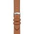 MORELLATO Micra-Evoque Watch Strap 20-18mm Light Brown Leather Silver Hardware A01X5200875137CR20 - 1