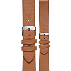 MORELLATO Micra-Evoque Watch Strap 20-18mm Light Brown Leather Silver Hardware A01X5200875137CR20 - 29328
