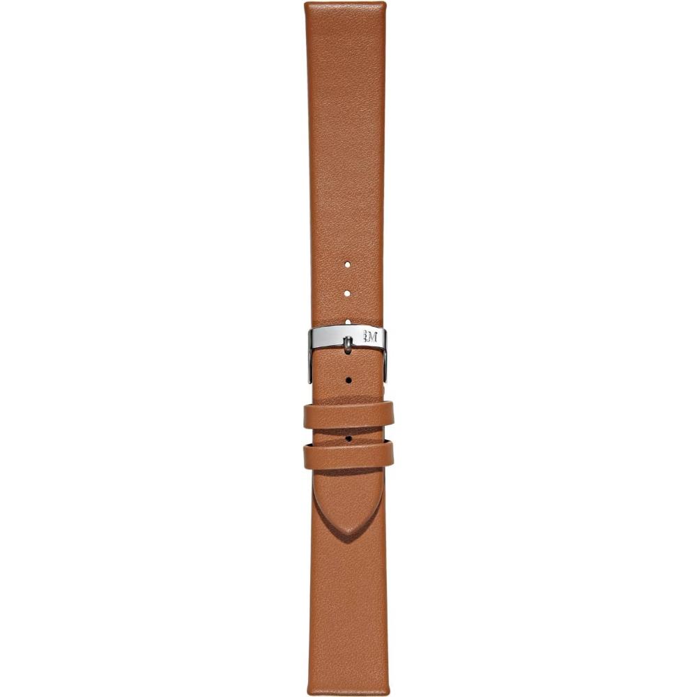 MORELLATO Micra-Evoque Watch Strap 20-18mm Light Brown Leather Silver Hardware A01X5200875137CR20