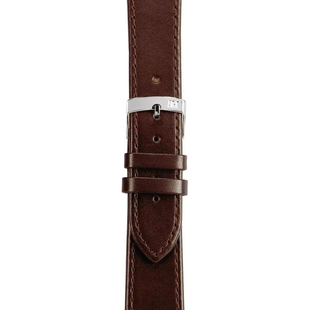 MORELLATO Sprint Watch Strap 14-12mm Brown Leather Silver Hardware A01X5202875032CR14