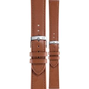 MORELLATO Sprint Watch Strap 16-14mm Light Brown Leather Silver Hardware A01X5202875037CR16 - 43393