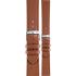 MORELLATO Sprint Watch Strap 16-14mm Light Brown Leather Silver Hardware A01X5202875037CR16 - 0