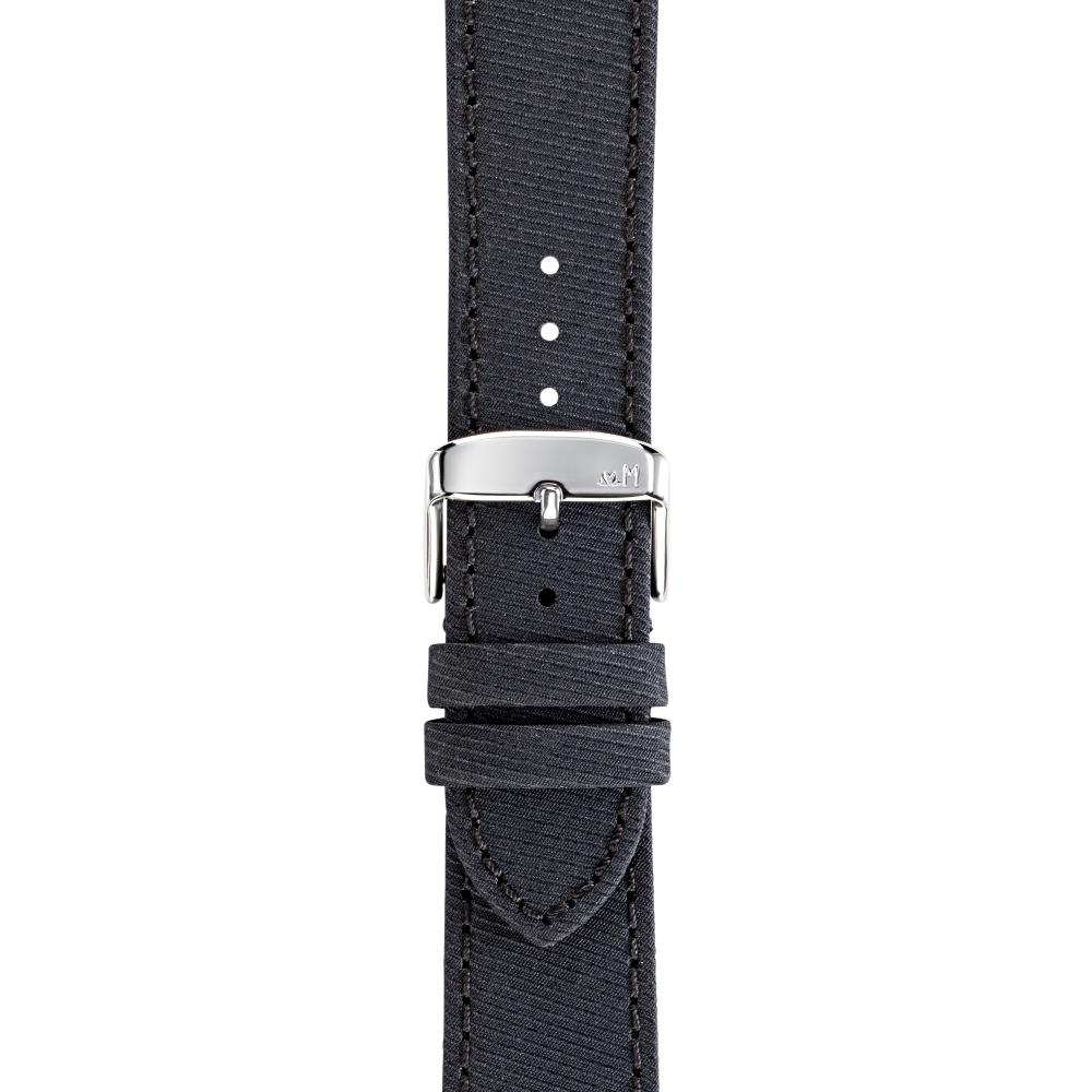 MORELLATO Corfu Save The Nature Watch Strap 20-18mm Black Recycled Fabric A01X5390D12019CR20