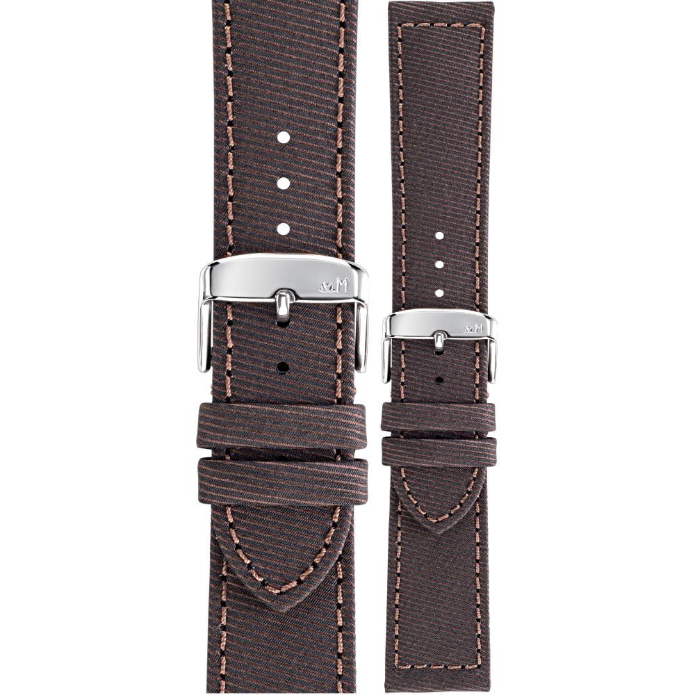 MORELLATO Corfu Save The Nature Watch Strap 24-22mm Brown Recycled Fabric A01X5390D12032CR24
