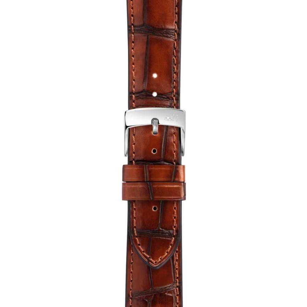 MORELLATO Tiepolo Hand Made Watch Strap 18-16mm Brown Leather A01X5534D40040CR18 - 2