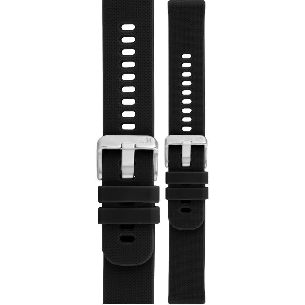 MORELLATO Byte Smartwatch Strap 22mm Black Rubber A01X5654187019SB22