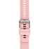 MORELLATO Byte Smartwatch Strap 18mm Pink Rubber Silver Hardware A01X5654187087SB18 - 1