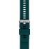 MORELLATO Byte Smartwatch Strap 18mm Aqua Blue Rubber Silver Hardware A01X5654187264SB18 - 1