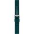 MORELLATO Byte Smartwatch Strap 18mm Aqua Blue Rubber Silver Hardware A01X5654187264SB18 - 2