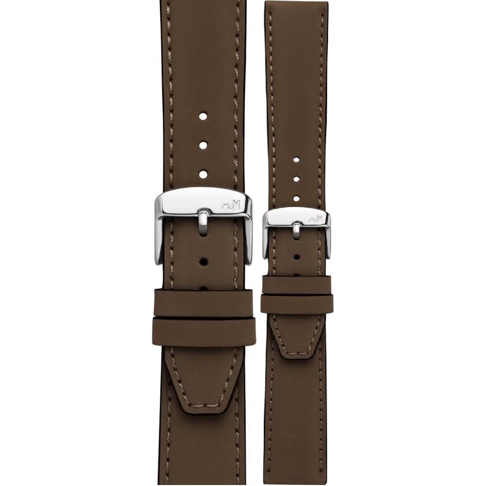 MORELLATO Square Watch Strap 20-18mm Brown Leather A01X5672D73032CR20