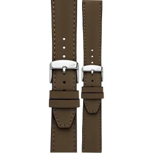 MORELLATO Square Watch Strap 20-18mm Olive Green Leather A01X5672D73170CR20 - 29554