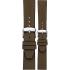 MORELLATO Square Watch Strap 20-18mm Olive Green Leather A01X5672D73170CR20 - 0