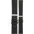 MORELLATO Boccaccio Hand Made Watch Strap 22-20mm Black Leather A01X5674D75019CR22 - 0