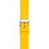 MORELLATO Capri Water Resistant Watch Strap 18-16mm Yellow Recycled Tech Material Silver Hardware A01X5761D82098CR18 - 1