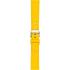 MORELLATO Capri Water Resistant Watch Strap 18-16mm Yellow Recycled Tech Material Silver Hardware A01X5761D82098CR18 - 2