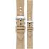 MORELLATO Schumann Hand Made Watch Strap 22-20mm Beige Extra Soft Suede Calf Leather Silver Hardware A01X5805D92026CR22 - 0