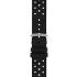 MORELLATO Brahms Hand Made Watch Strap 20-18mm Black Extra Soft Synthetic A01X5807B71019ST18 - 1