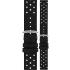 MORELLATO Brahms Hand Made Watch Strap 20-18mm Black Extra Soft Synthetic A01X5807B71019ST18 - 0