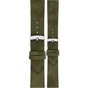 MORELLATO Timo Green Collection Watch Strap 18-16mm Green Recycled Strap Silver Hardware A01X5964E12073CR18 - 45041