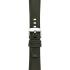 MORELLATO San Remo Sport Water Resistant Watch Strap 20-18mm Green Technical Leather Strap Silver Hardware A01X5967432072CR20 - 1