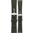 MORELLATO San Remo Sport Water Resistant Watch Strap 22-18mm Green Technical Leather Strap Silver Hardware A01X5967432072CR22 - 0