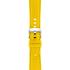 MORELLATO San Remo Sport Water Resistant Watch Strap 20-18mm Yellow Technical Leather Strap Silver Hardware A01X5967432097CR20 - 1