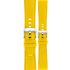 MORELLATO San Remo Sport Water Resistant Watch Strap 20-18mm Yellow Technical Leather Strap Silver Hardware A01X5967432097CR20 - 0