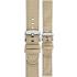 MORELLATO Viareggio Sport Water Resistant Watch Strap 20-20mm Beige Recycled Strap Silver Hardware A01X5969E13026CR20 - 0