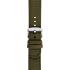 MORELLATO Viareggio Sport Water Resistant Watch Strap 20-20mm Olive Green Recycled Strap Silver Hardware A01X5969E13073CR20 - 1