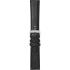 MORELLATO Croquet Water Resistant Watch Strap 20-18mm Black Nappa Leather Silver Hardware A01X5976C03019CR20 - 2