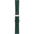 MORELLATO Croquet Water Resistant Watch Strap 24-20mm Forest Green Nappa Leather Silver Hardware A01X5976C03075CR24 - 2