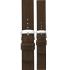 MORELLATO Coubert Hand Made Watch Strap 18-18mm Brown Extra Soft Nabuck Calf Leather A01X6021C38032CR18 - 0