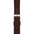 MORELLATO Hornet Watch Strap 18-16mm Brown Leather Silver Hardware A01X6078E31034CR18 - 1