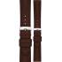 MORELLATO Hornet Watch Strap 18-16mm Brown Leather Silver Hardware A01X6078E31034CR18 - 0