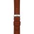MORELLATO Hornet Watch Strap 18-16mm Light Brown Leather Silver Hardware A01X6078E31041CR18 - 1