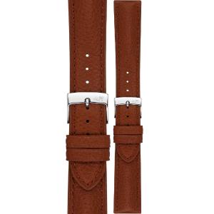 MORELLATO Hornet Watch Strap 18-16mm Light Brown Leather Silver Hardware A01X6078E31041CR18 - 59298
