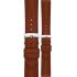 MORELLATO Hornet Watch Strap 18-16mm Light Brown Leather Silver Hardware A01X6078E31041CR18 - 0