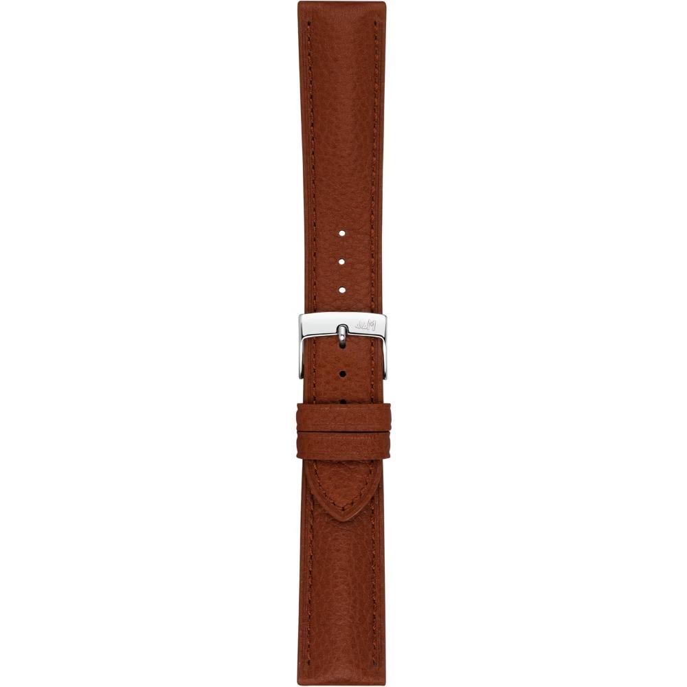 MORELLATO Hornet Watch Strap 18-16mm Light Brown Leather Silver Hardware A01X6078E31041CR18