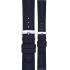 MORELLATO Hornet Watch Strap 20-18mm Blue Leather Silver Hardware A01X6078E31064CR20 - 0