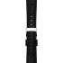 MORELLATO Bolle Watch Strap 21-18mm Black Calf Alligator Grain Leather Silver Buckle A01X6080480019CR21 - 1