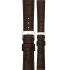 MORELLATO Bolle Watch Strap 21-18mm Brown Calf Alligator Grain Leather Silver Buckle A01X6080480032CR21 - 0