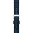 MORELLATO Bolle Watch Strap 19-16mm Blue Calf Alligator Grain Leather Silver Buckle A01X6079480061CR19 - 1