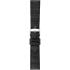 MORELLATO Ustica Water Resistant Watch Strap 20-18mm Black Calf Leather with Alligator Grain Silver Buckle A01X6081E32019CR20 - 2