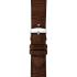 MORELLATO Ustica Water Resistant Watch Strap 22-20mm Brown Calf Leather with Alligator Grain Silver Buckle A01X6081E32032CR22 - 1