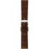 MORELLATO Ustica Water Resistant Watch Strap 22-20mm Brown Calf Leather with Alligator Grain Silver Buckle A01X6081E32032CR22 - 2