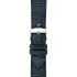 MORELLATO Ustica Water Resistant Watch Strap 24-20mm Blue Calf Leather with Alligator Grain Silver Buckle A01X6081E32062CR24 - 1