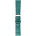 MORELLATO Ustica Water Resistant Watch Strap 22-20mm Turquoise Calf Leather with Alligator Grain Silver Buckle A01X6081E32076CR22 - 2