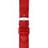 MORELLATO Ustica Water Resistant Watch Strap 20-18mm Red Calf Leather with Alligator Grain Silver Buckle A01X6081E32083CR20 - 1
