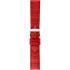 MORELLATO Ustica Water Resistant Watch Strap 20-18mm Red Calf Leather with Alligator Grain Silver Buckle A01X6081E32083CR20 - 2
