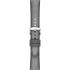 MORELLATO Stintino Water Resistant Watch Strap 20-18mm Grey Rubber & Fabric Silver Buckle A01X6082E35093CR20 - 2